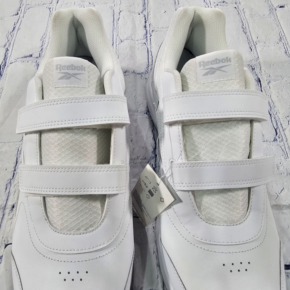 Reebok MENS SIZE 15 Work N Cushion 4.0 FU7360 White Running Shoes Sneakers main image 6